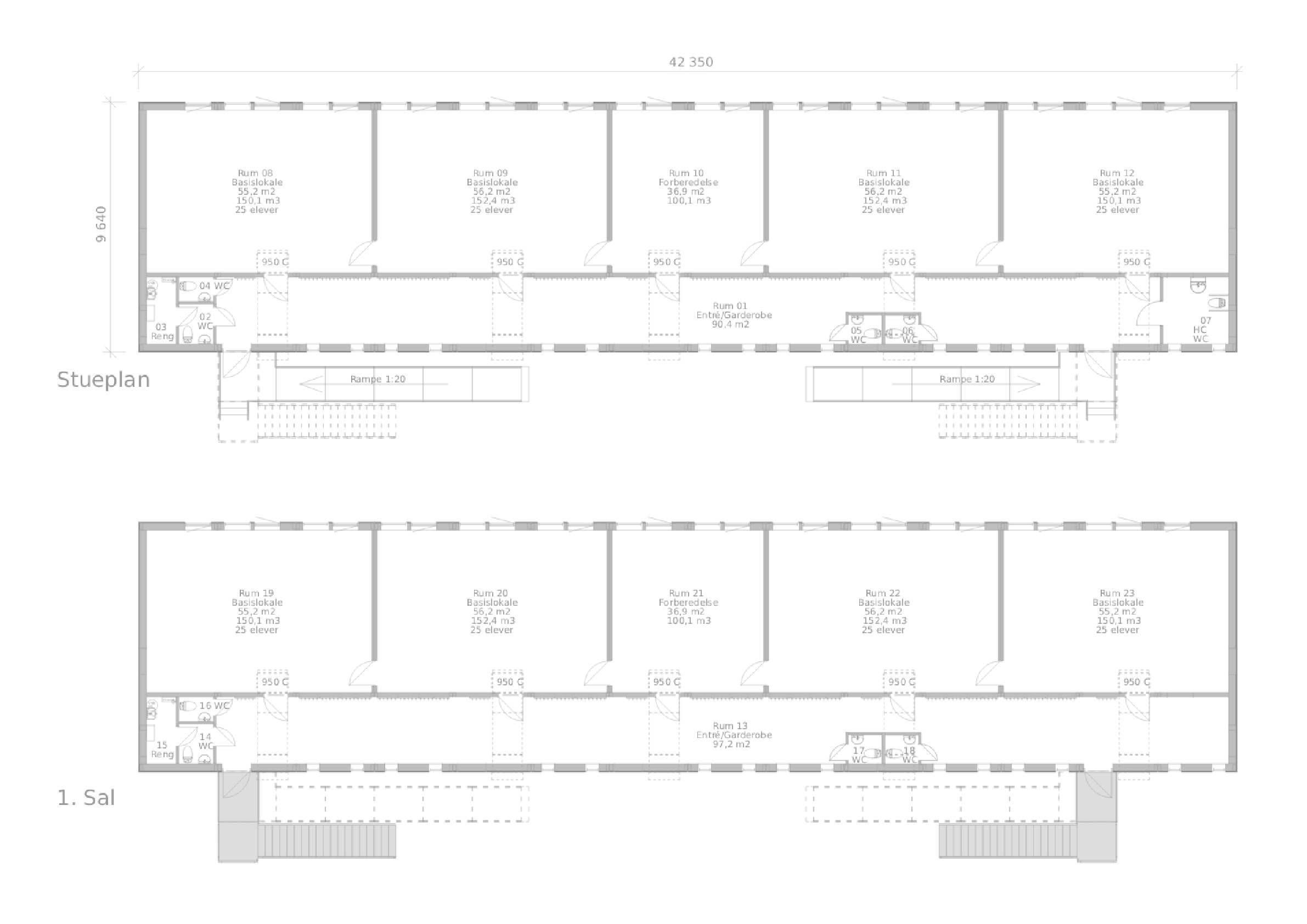 Plantegning Lundtofte skole