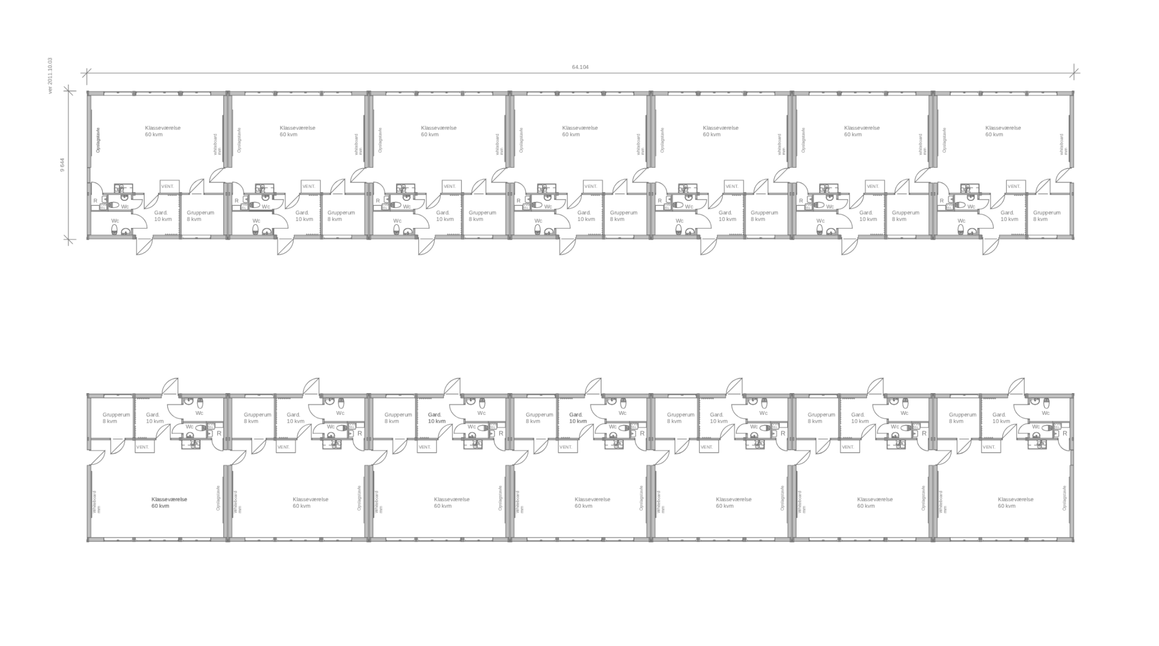 Plantegning Skolen i Sydhavnen