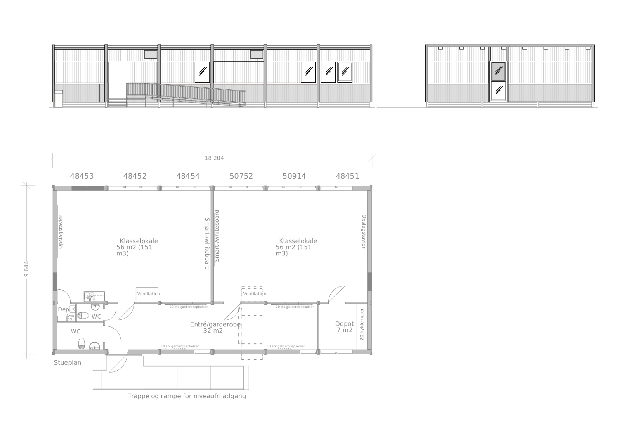 Plantegning Sophienborg skole